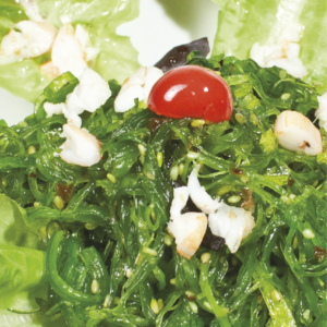 Ensalada de algas verdes