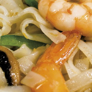 Pad Thai (tallarines tailandeses con gambas)